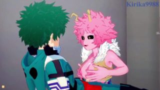 My Hero Academia - Mina Ashido fucks with Izuku Midoriya