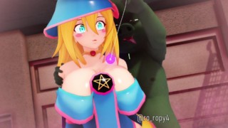 Forced blowjob to brainwashed dark magician girl