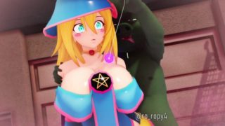 Forced blowjob to brainwashed dark magician girl