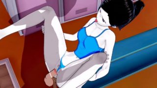 Wii Fit Trainer Fucks After Workout