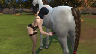 That time Nami went to ride a horse