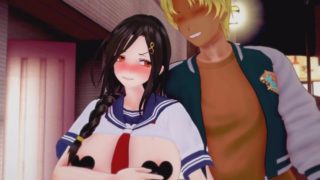 Mr. Tme obeys the orders of a naughty university student.
