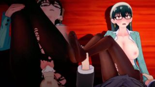 [Peh-koi] Ms. Yoru has no escape from having her pussy used by Mr. Swan at work