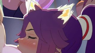 Keisuke Fucks Yorichi in Her Lightning Catform