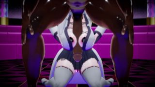 【MMD Azur Lane】IJN Shokaku Gokurakujodo BBC.Ver【AnalFuck&BBC】