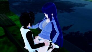 Naruto - Hinata fucked in Park