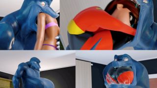 Lizardman Pantry Raid [Oral Vore]