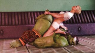 Cassie Cage vs. Hulk: Cassie pulveriza las Bolas de Hulk [Cosmic Brutality]
