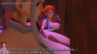 Nami and Yamato - Samurai's pleasure 1,5 - One Piece