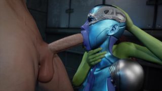 Nebula and Gamora Sucking Cock