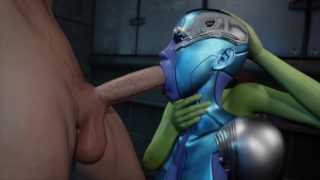 Nebula and Gamora Sucking Cock