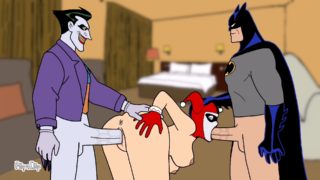 Clown and Mouse fucked Harley