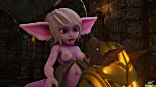 Tristana Stuffed By Nasus Cock [FullmetalDude][NO WM]