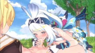 Mualani's pussy got pounded by the traveler ( YULUER )