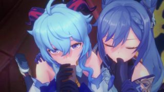 Ganyu & Keqing + Bonus (Juke box) [BigG]4K
