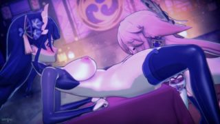 [4K] Raiden and Yae's Nightly Routine [Jabobco]