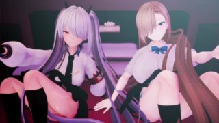 Cosplayer sister and her friend have threesome (Eng Subs) - Poko